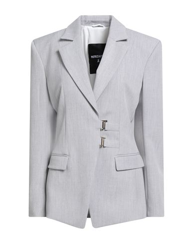 Patrizia Pepe Single-breasted Blazer In Gray
