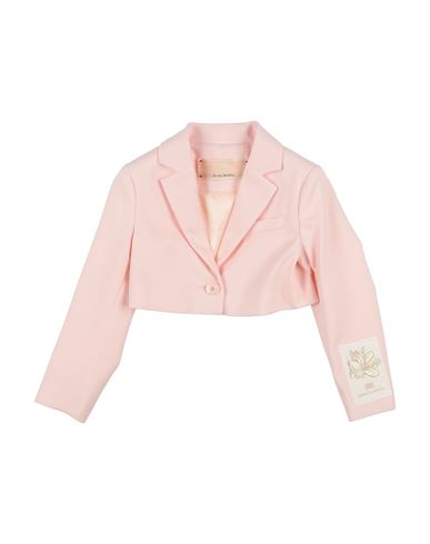 Elisabetta Franchi La Mia Bambina Toddler Girl Blazer Pink Size 4 Polyester, Virgin Wool, Elastane In Pink