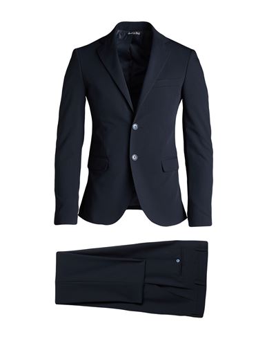 Alessandro Gilles Man Suit Midnight Blue Size 34 Wool, Viscose, Elastane