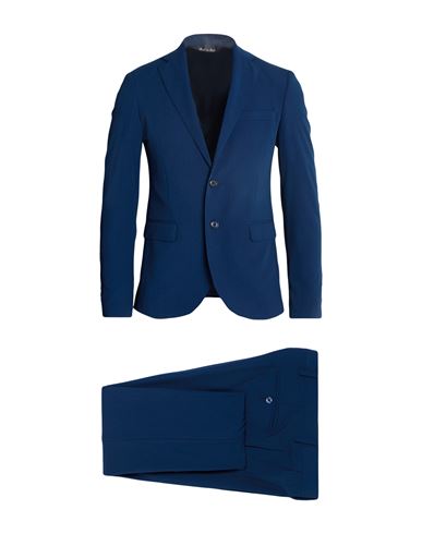 Alessandro Gilles Man Suit Blue Size 50 Wool, Viscose, Elastane