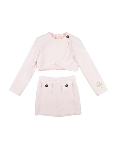 Elisabetta Franchi La Mia Bambina Toddler Girl Suit Pink Size 4 Polyester In Pink