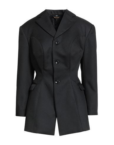 Comme Des Garçons Woman Blazer Black Size L Polyester