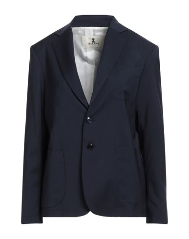 Barena Venezia Barena Woman Blazer Navy Size 8 Virgin Wool, Viscose, Acetate In Blue