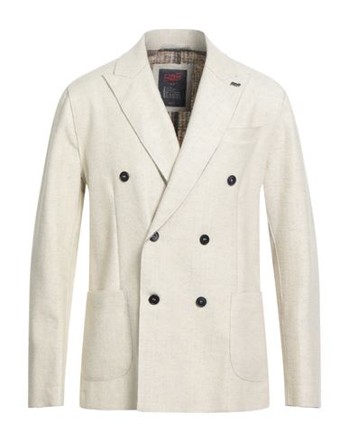 Bob Man Blazer Ivory Size 40 Acrylic, Polyester, Wool In White