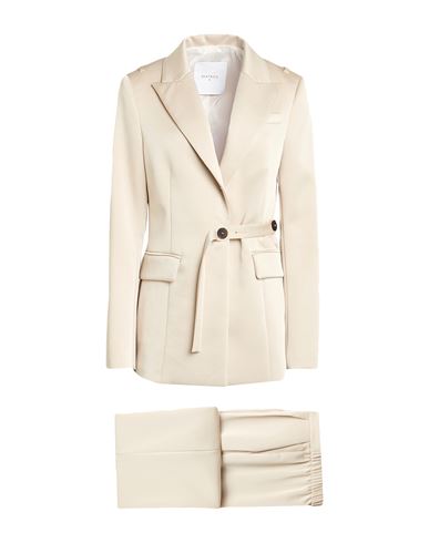 Beatrice B Beatrice .b Woman Suit Beige Size 8 Polyester In Neutral