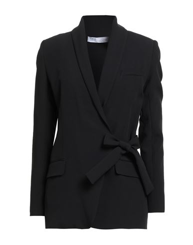 Iro Woman Blazer Black Size 6 Acetate, Viscose In Black