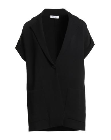 Kangra Cashmere Kangra Woman Blazer Black Size 8 Viscose In Black