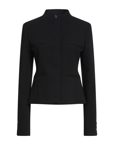 Courrèges Woman Jacket Black Size 6 Polyester