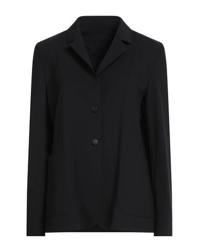 Peuterey Woman Blazer Black Size 6 Polyamide, Elastane In Black