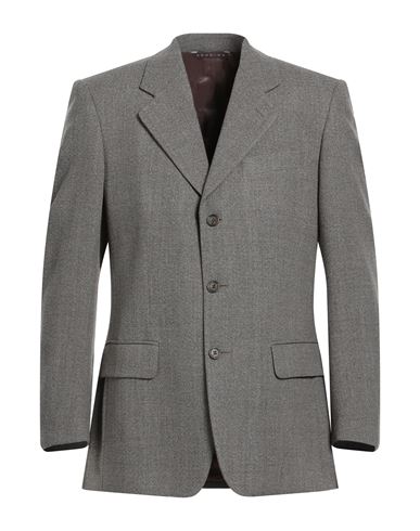 Rodrigo Man Blazer Sage Green Size 44 Virgin Wool