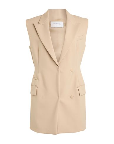 Sportmax Woman Blazer Sand Size 10 Virgin Wool