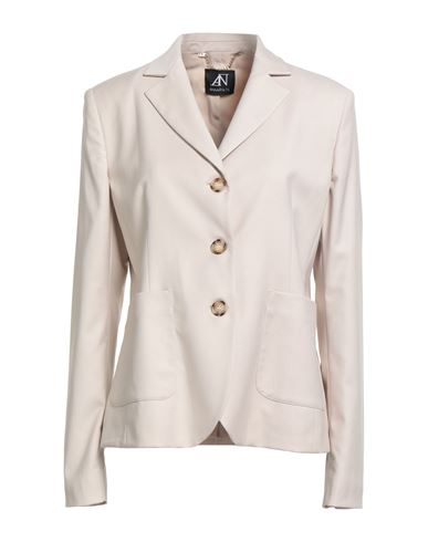 Annarita N Woman Blazer Beige Size 6 Polyester, Viscose, Elastane In Neutral