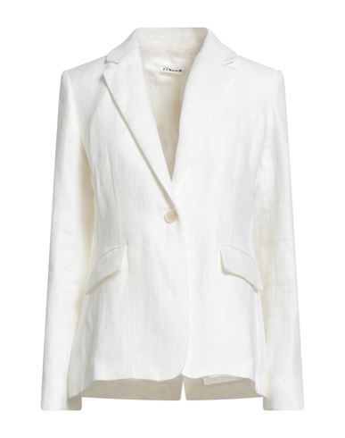 P.a.r.o.s.h P. A.r. O.s. H. Woman Blazer Off White Size S Linen