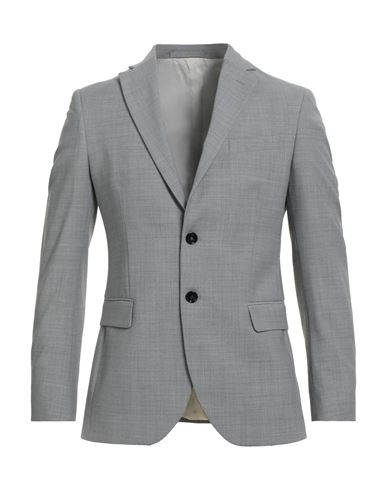 LIU •JO MAN LIU •JO MAN MAN BLAZER LIGHT GREY SIZE 46 POLYESTER, WOOL, ELASTANE