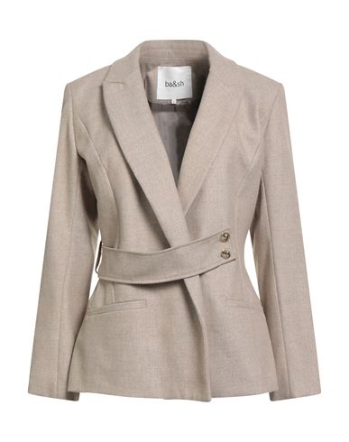 Ba&sh Ba & Sh Woman Blazer Beige Size 3 Polyester, Viscose, Elastane In Brown