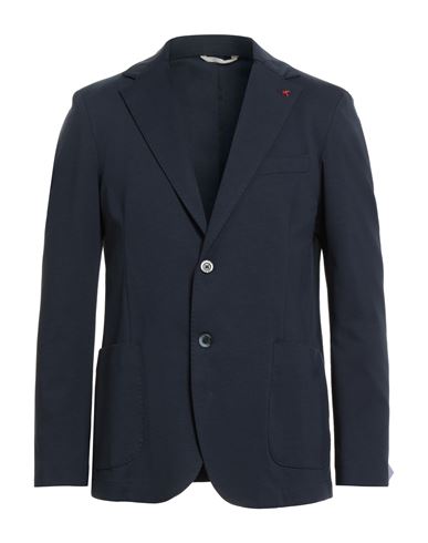 At.p.co At. P.co Man Blazer Midnight Blue Size 42 Cotton, Polyamide, Elastane