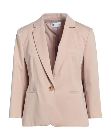 Diana Gallesi Woman Blazer Blush Size 10 Cotton, Polyester, Elastane In Pink