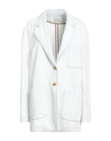 Alysi Chocolat Woman Blazer Blue Size S Cotton