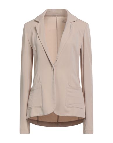 Majestic Filatures Woman Blazer Beige Size 1 Viscose, Elastane In Neutral