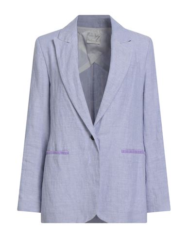 Forte Forte Forte_forte Woman Blazer Lilac Size 1 Linen In Purple