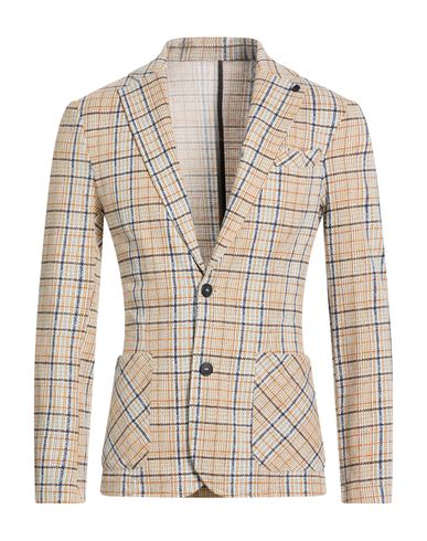 En Avance Man Blazer Off White Size 44 Cotton, Polyester, Elastane