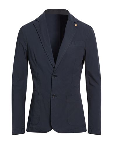 En Avance Man Blazer Midnight Blue Size 40 Cotton, Elastane