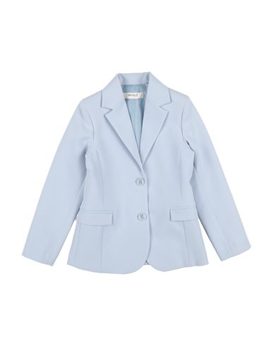 Vicolo Babies'  Girl Toddler Girl Blazer Lilac Size 4 Pes, Elastane In Blue