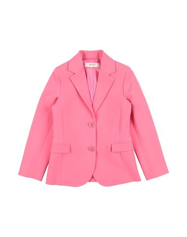 Vicolo Babies'  Girl Toddler Girl Blazer Fuchsia Size 6 Pes, Elastane In Pink