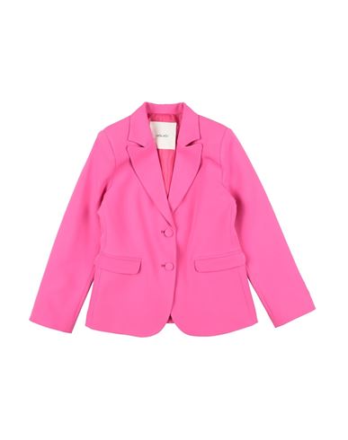 L:ú L:ú By Miss Grant Babies'  Toddler Girl Blazer Fuchsia Size 6 Polyester, Elastane In Pink