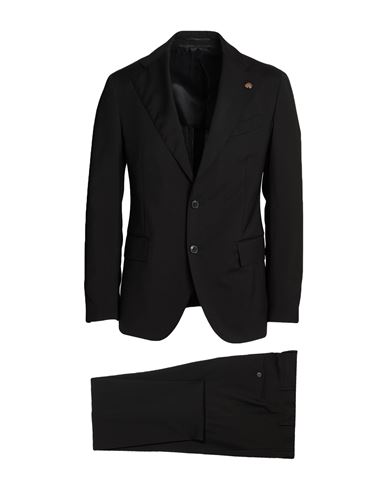Gabriele Pasini Man Suit Black Size 42 Wool