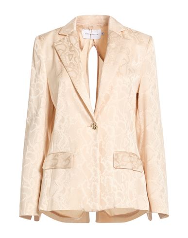 Simona Corsellini Woman Blazer Ivory Size 6 Viscose In White