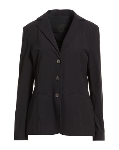 Rrd Woman Blazer Black Size 12 Polyamide, Elastane