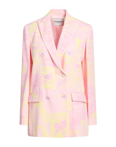 Iceberg Woman Blazer Pink Size 4 Viscose