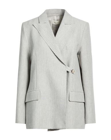 Vicolo Woman Blazer Grey Size S Viscose, Polyester In Gray