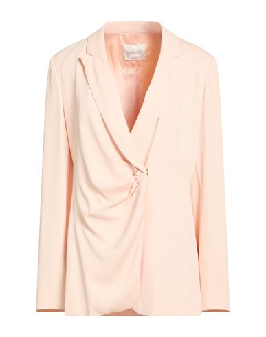 Anna Molinari Woman Blazer Light Pink Size 10 Viscose, Elastane
