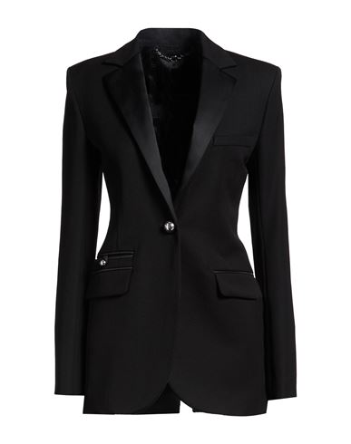 Rabanne Woman Blazer Black Size 6 Wool
