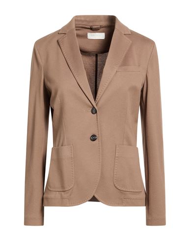 Circolo 1901 Woman Blazer Brown Size 10 Cotton, Elastane
