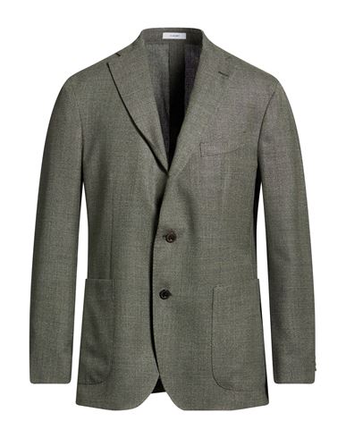 Boglioli Man Blazer Green Size 48 Virgin Wool