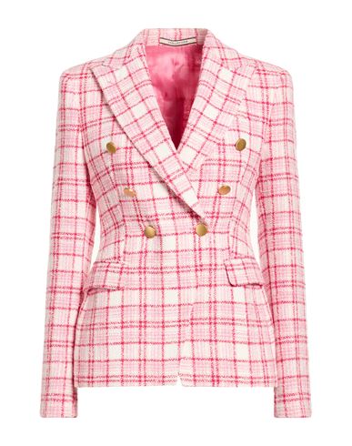 Tagliatore 02-05 Woman Blazer Pink Size 4 Polyester, Linen