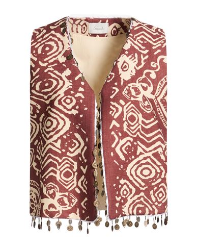 Chaleco sartorial Mujer Marrón S Mujer