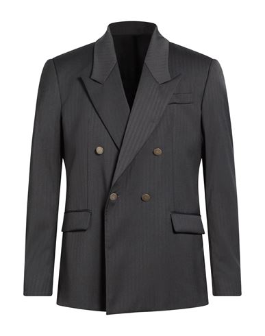 Marsēm Man Blazer Charcoal Size 36 Polyester, Viscose, Elastane In Grey
