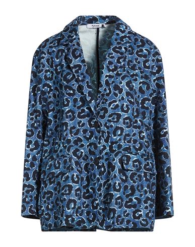 Please Woman Blazer Blue Size Xxs Cotton, Elastane