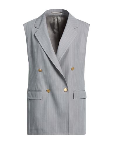 Tagliatore 02-05 Woman Blazer Grey Size 8 Polyester, Viscose, Elastane In Blue