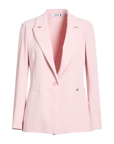 Please Woman Blazer Pink Size M Polyester, Elastane