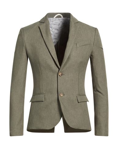 Imperial Man Blazer Military Green Size Xs Polyester