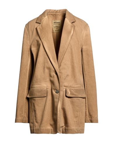 Americana Mujer Camel M,S Mujer