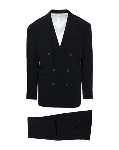 Dsquared2 Man Suit Black Size 42 Viscose, Acetate