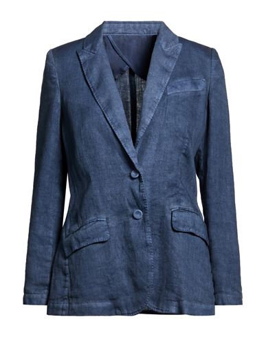 Americana Mujer Azul marino 34,36,38 Mujer