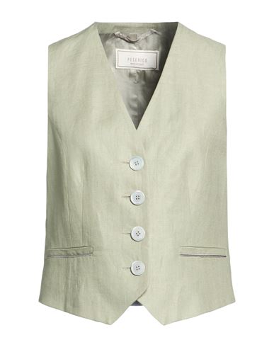 Chaleco sartorial Mujer Verde salvia 38,40,42 Mujer