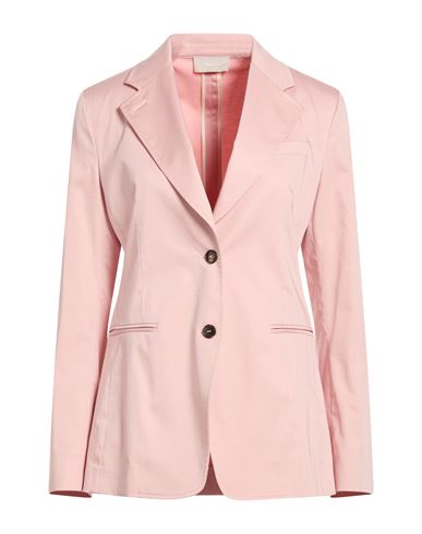 Drumohr Woman Blazer Pink Size 10 Cotton, Elastane